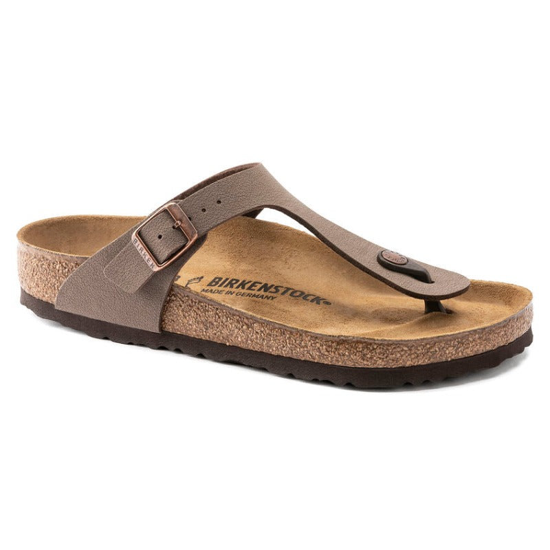 Birkenstock Gizeh Mocha Birkibuc - Narrow