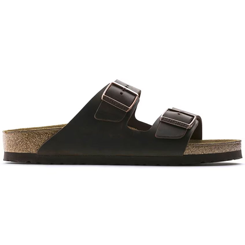 Birkenstock Arizona Habana Oiled Leather Sandal - Regular