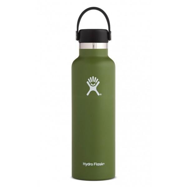 Bouteille à goulot standard Hydro Flask de 21 oz avec bouchon flexible