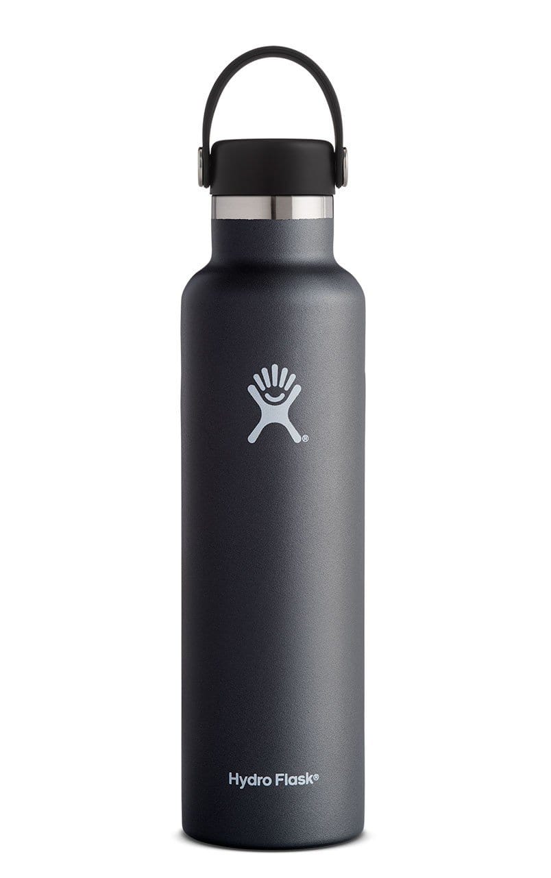 Bouteille à goulot standard Hydro Flask de 24 oz avec bouchon flexible