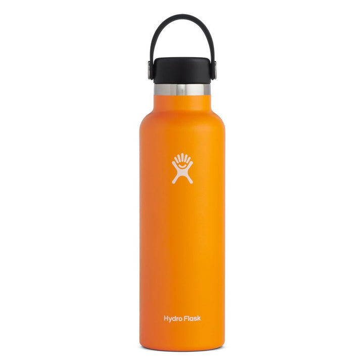 Bouteille à goulot standard Hydro Flask de 21 oz avec bouchon flexible