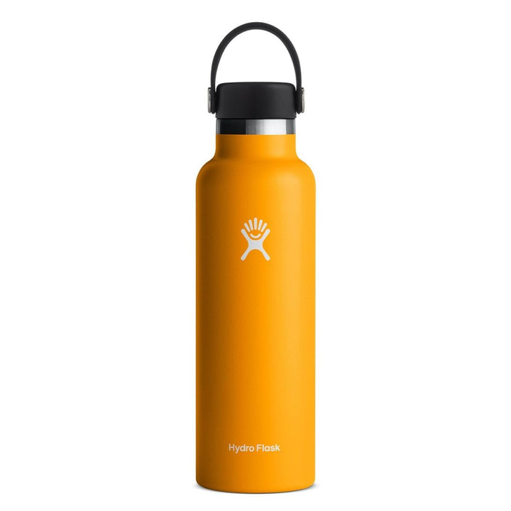 Bouteille à goulot standard Hydro Flask de 21 oz avec bouchon flexible