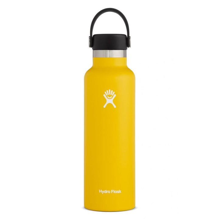 Bouteille à goulot standard Hydro Flask de 21 oz avec bouchon flexible